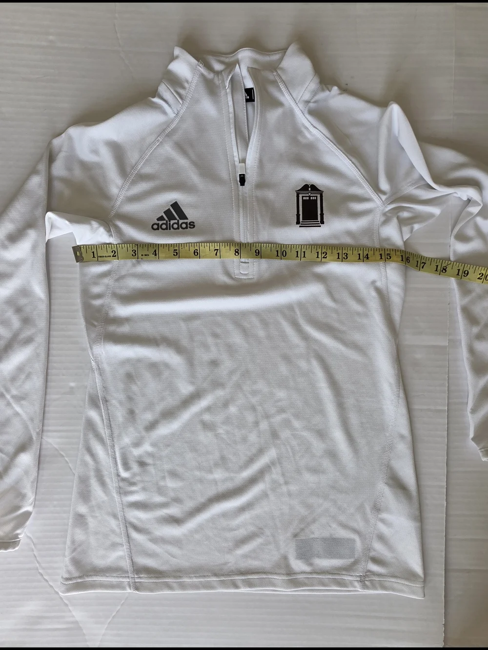 adidas white quarter